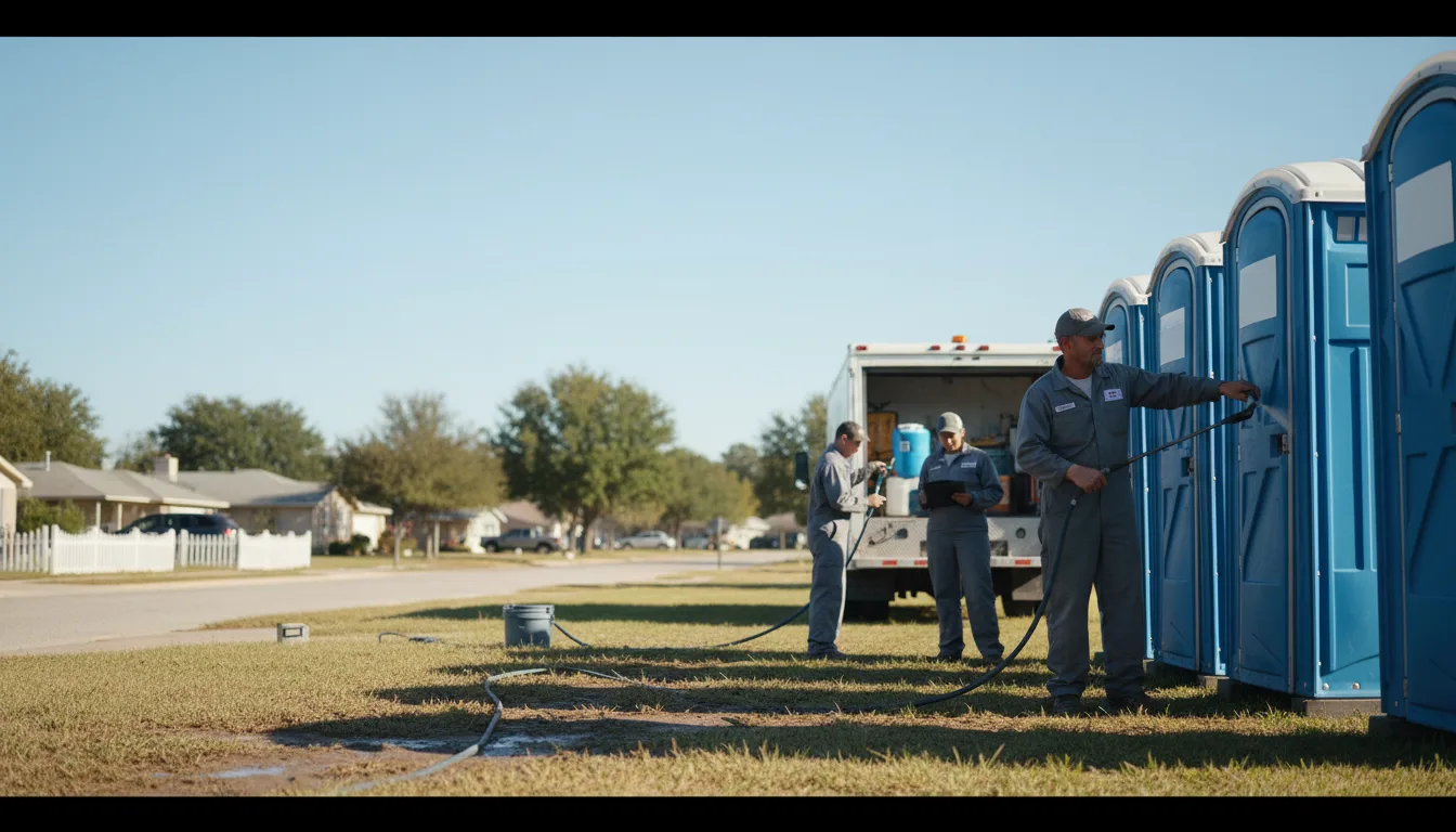 Long-Term Portable Toilet Rental in Vanndale, AR near me